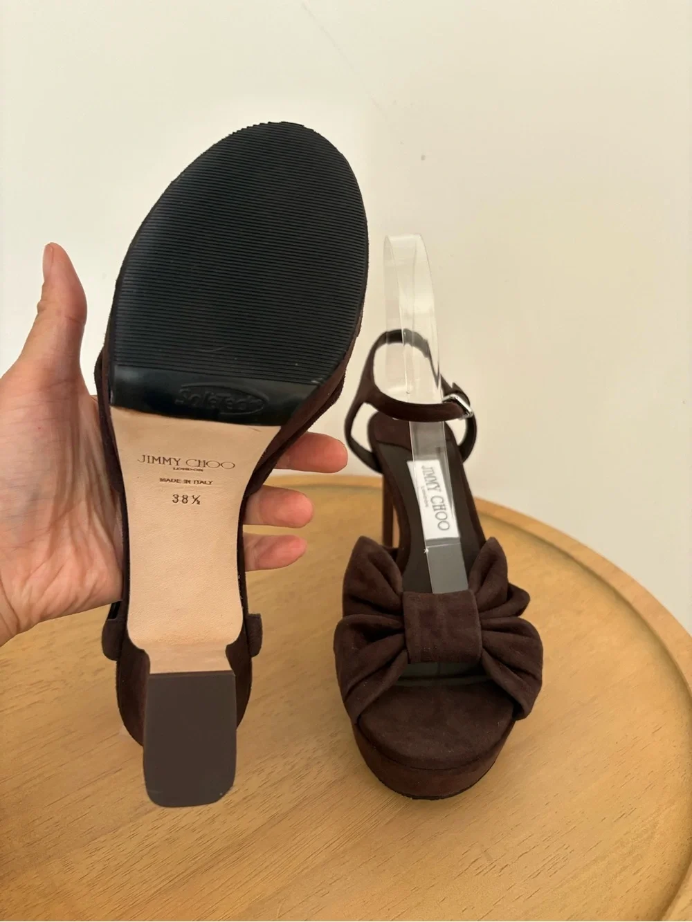 New Jimmy Choo Heloise 80MM Platform Heels
